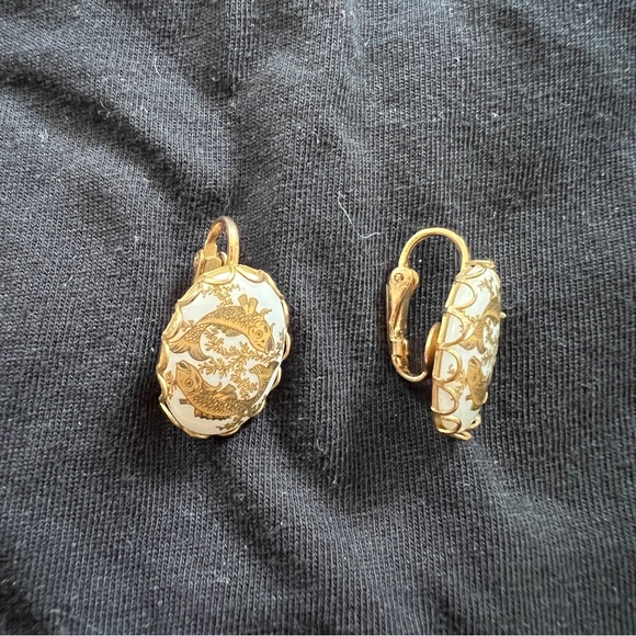 Vintage Pisces Earrings - Picture 2 of 3